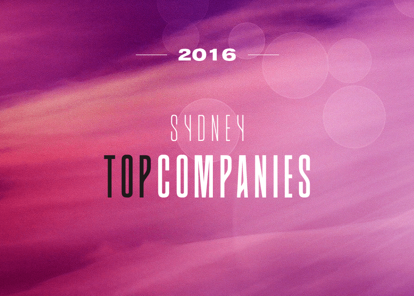 2016 SYDNEY TOP COMPANIES REVEALED