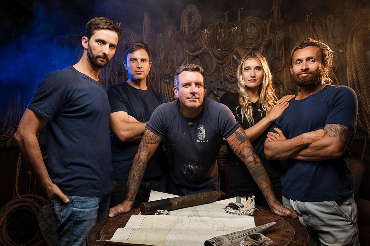 Disney+ to sail WA's rocky shores with Shipwreck Hunters Australia documentary