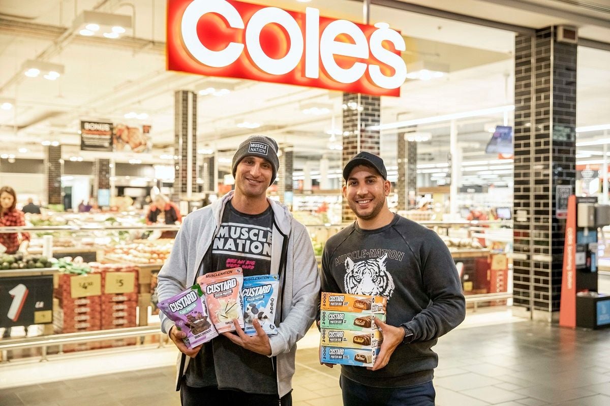 Muscle Nation lifts retail weight with protein products at Coles