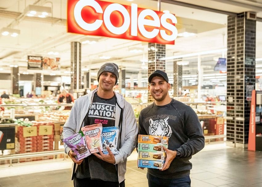 Muscle Nation lifts retail weight with protein products at Coles