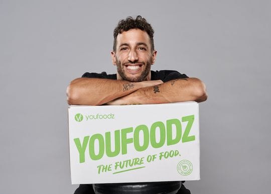 Youfoodz taps Daniel Ricciardo to launch new high-protein meal range