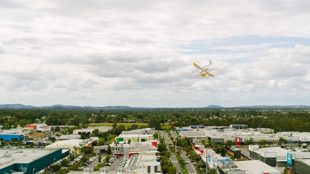 Google and Vicinity Centres' shopping centre drone delivery service takes off in Logan