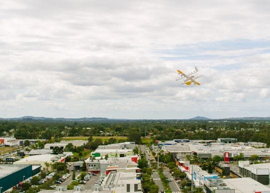 Google and Vicinity Centres’ shopping centre drone delivery service takes off in Logan