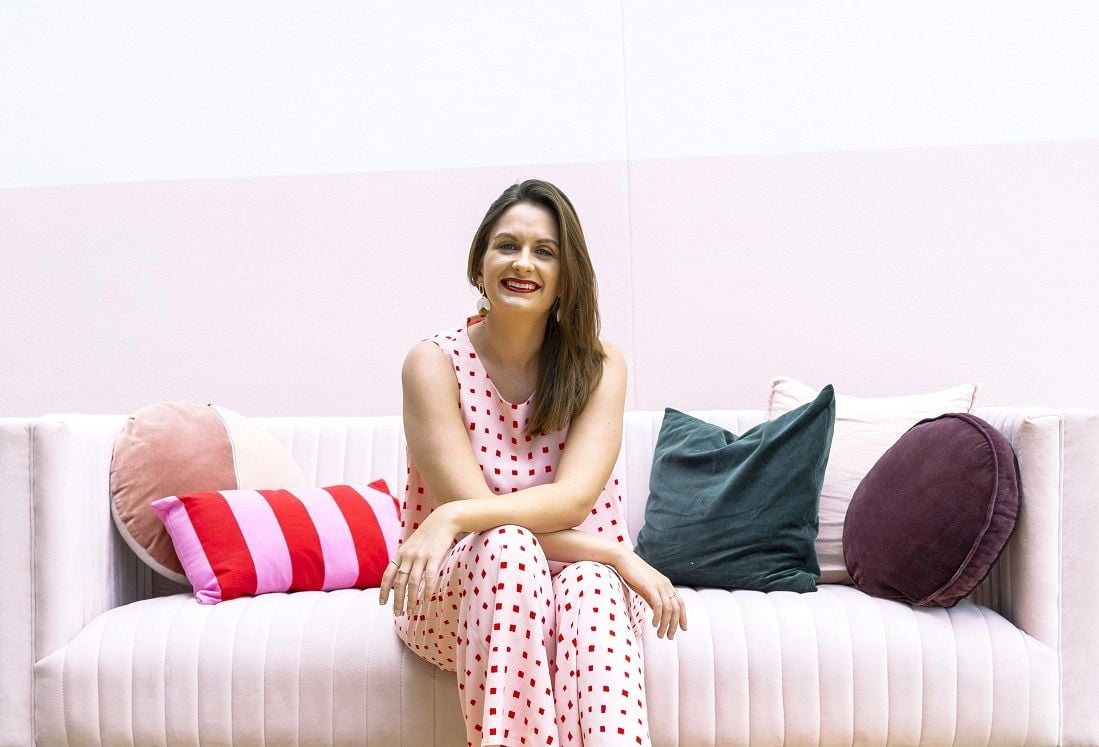 Pink Sofa Perth Baci Living Room