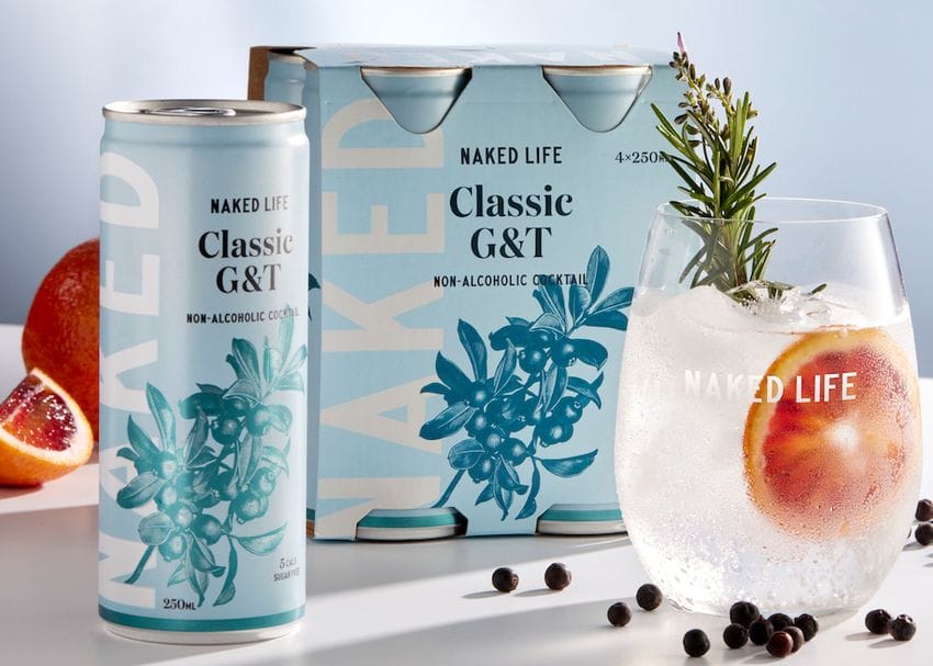 Naked Life Spirits launches non-alcoholic canned cocktails range with Coles and Woolworths