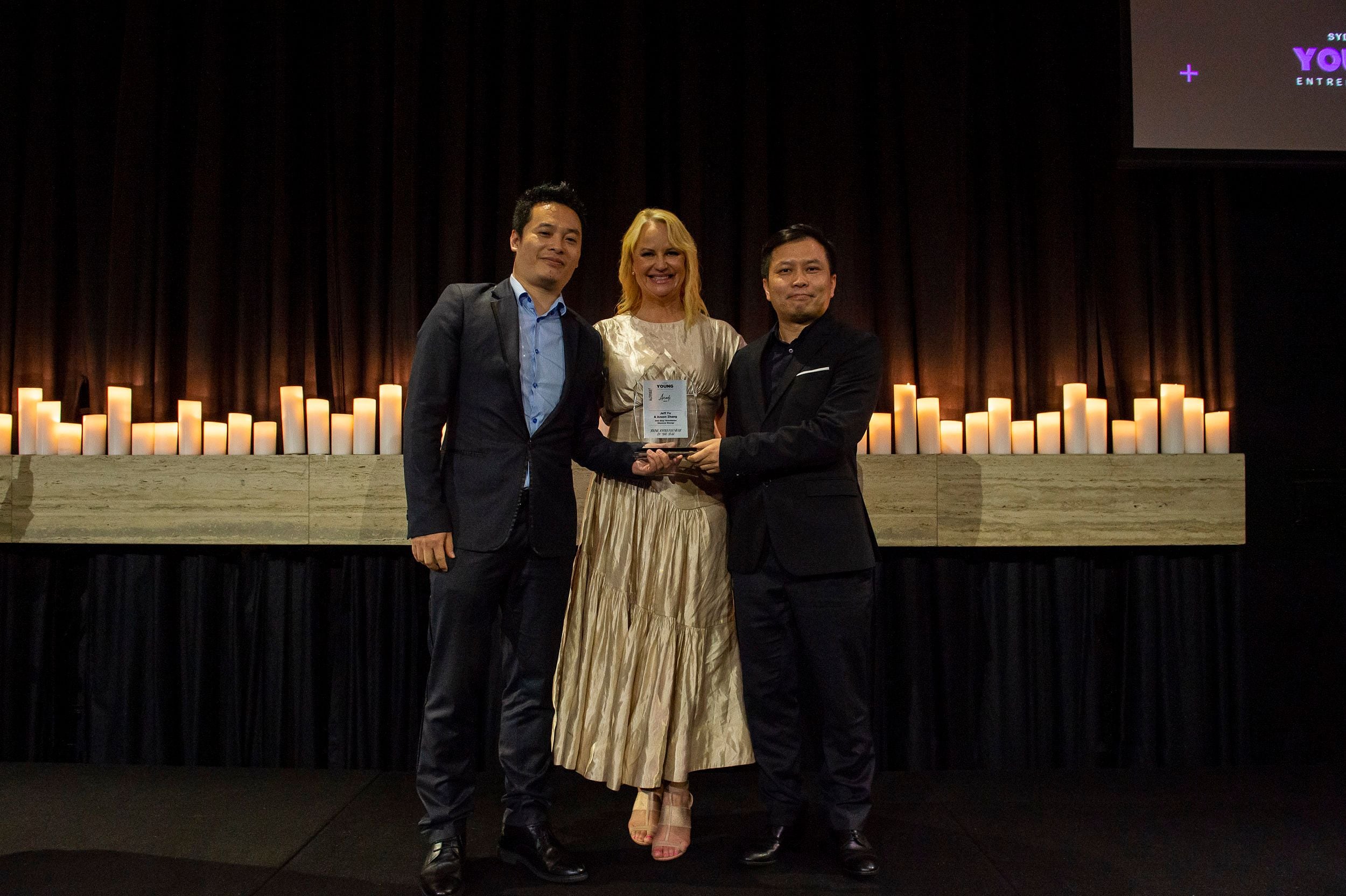Solar champions Anson Zhang and Jeff Yu win Sydney Young Entrepreneur of the Year Award
