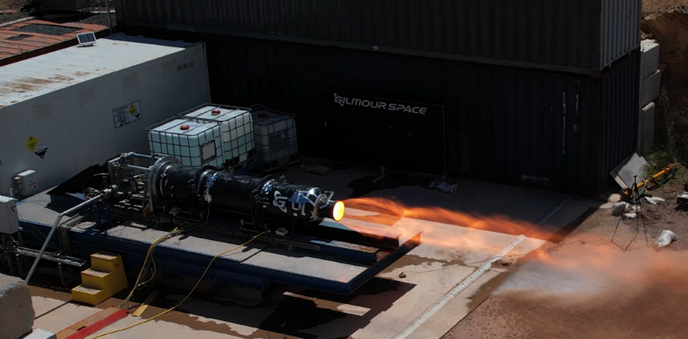 Gilmour Space makes giant leap with successful rocket engine test