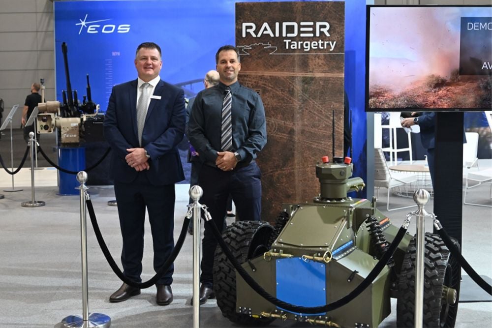Raider Targetry locked on to hit its moving targets