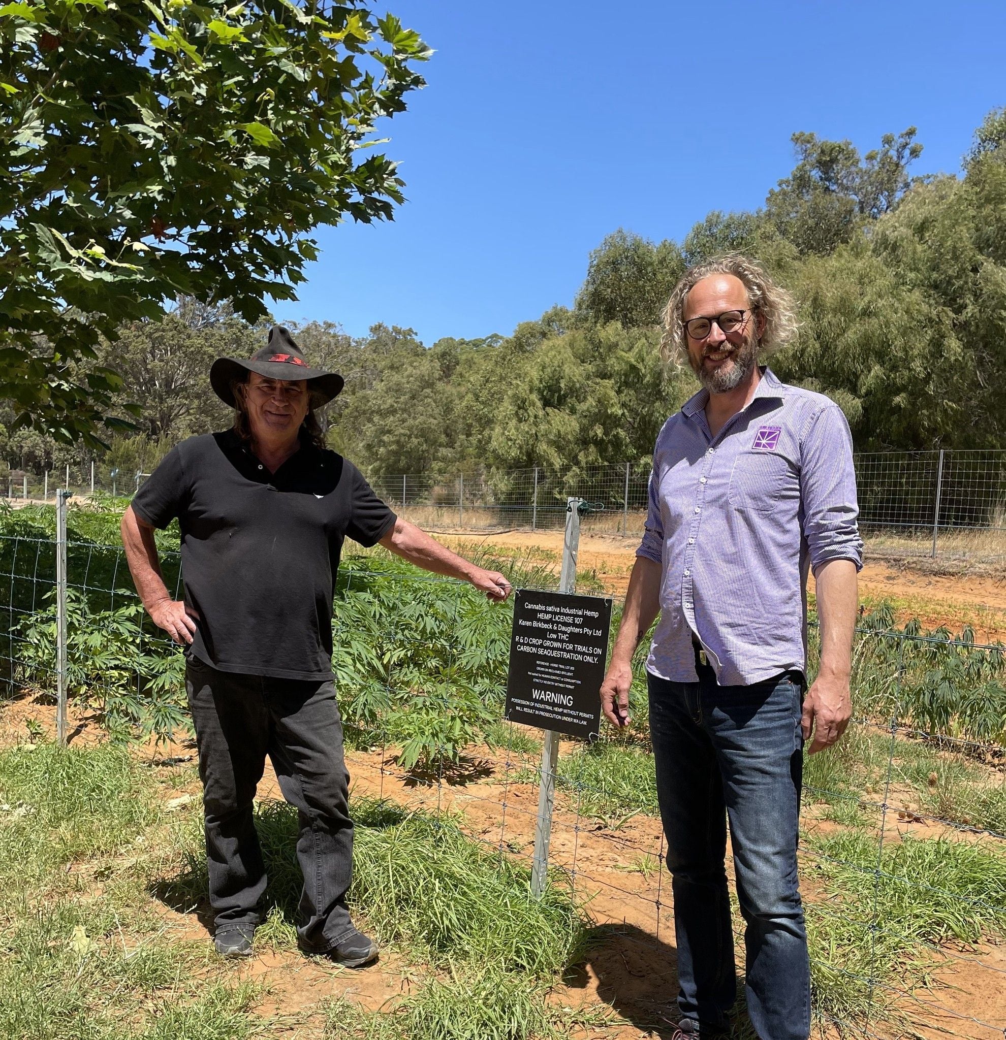 Hemp Squared ready to re-sprout after Bridgetown bushfire