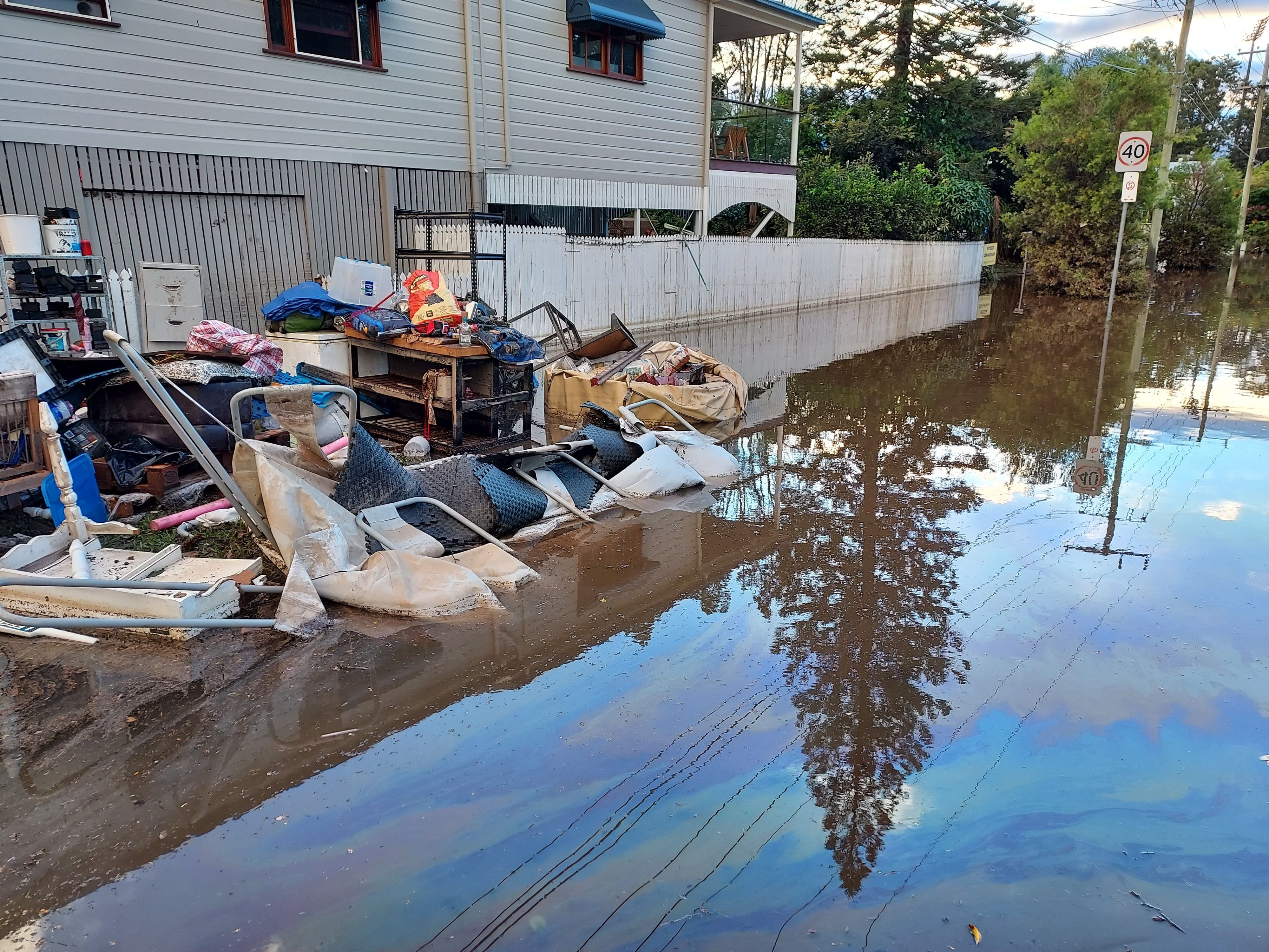 Flood damage insurance claims double in one day