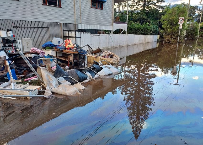 Flood damage insurance claims double in one day