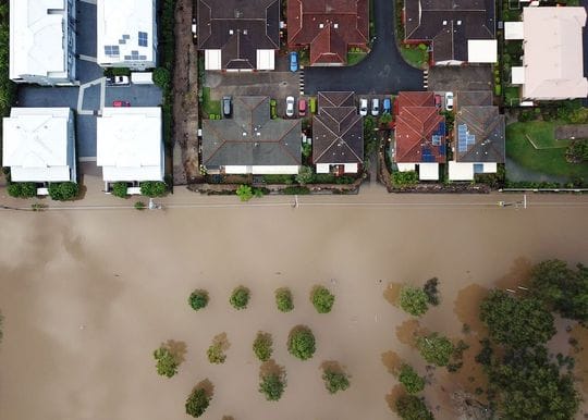 Why water inundates a home during one flood but spares it the next