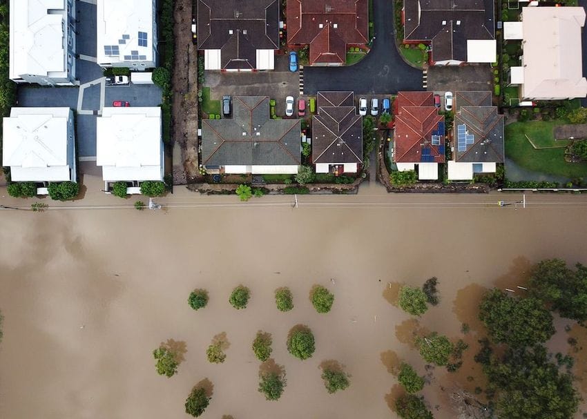 Why water inundates a home during one flood but spares it the next