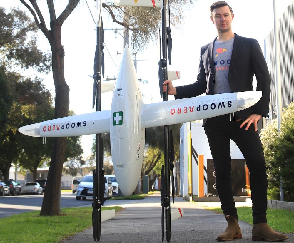 Critical medical supply drone service Swoop Aero raises $16m in Main Sequence-led Series B