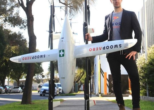 Critical medical supply drone service Swoop Aero raises $16m in Main Sequence-led Series B