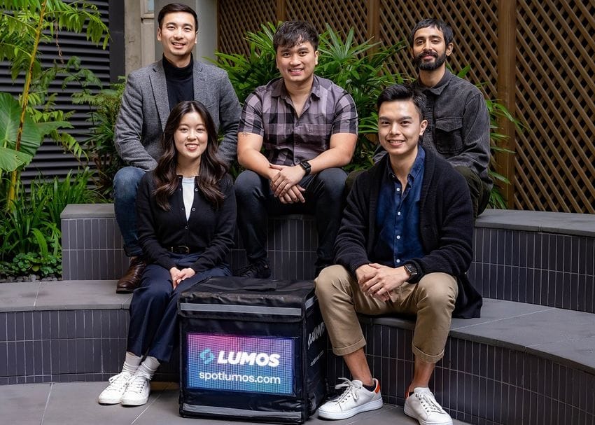Delivery rider smart bag advertising startup LUMOS raises $800,000