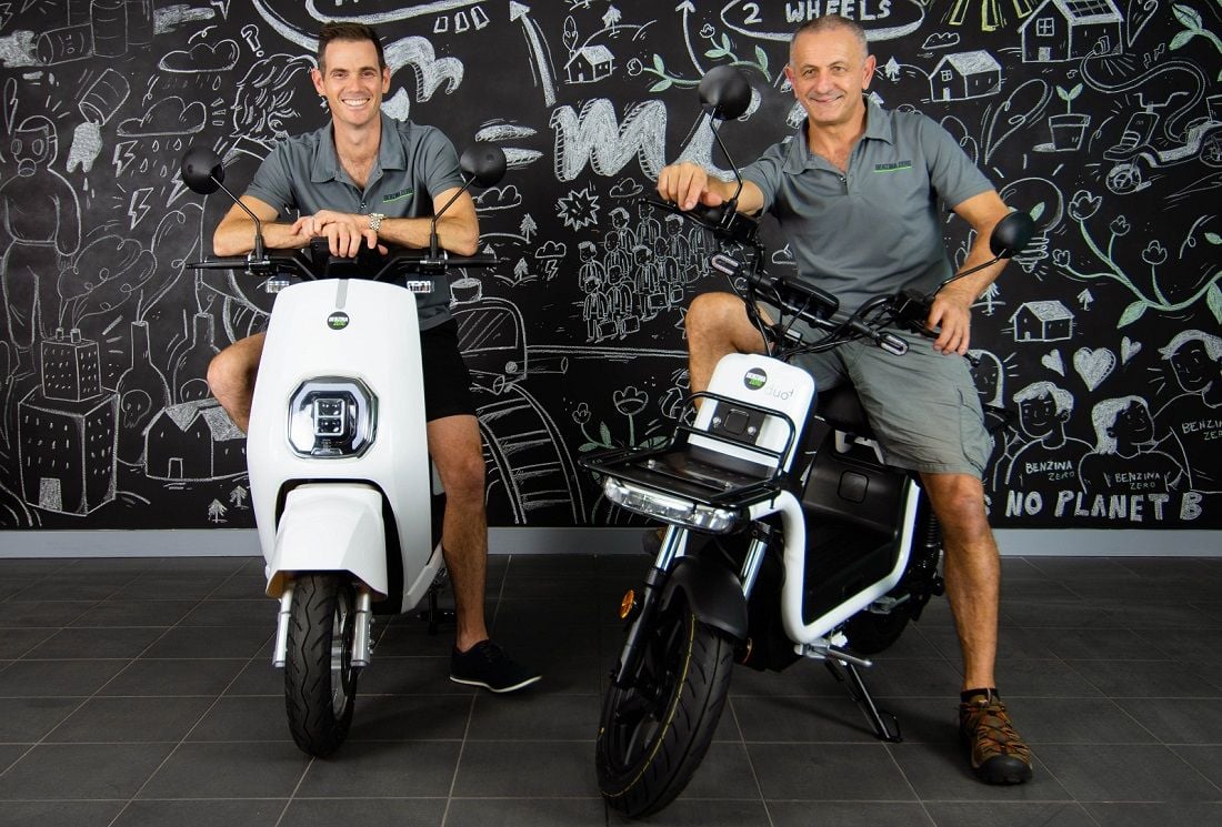 Brisbane startup Benzina Zero launches European-style EV mopeds in Australia, Italy