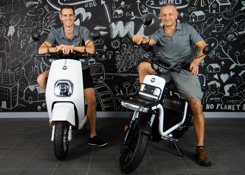 Brisbane startup Benzina Zero launches European-style EV mopeds in Australia, Italy
