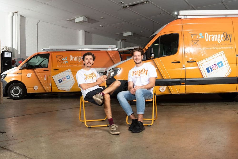 Brisbane charity Orange Sky goes solar with laundry van fleet