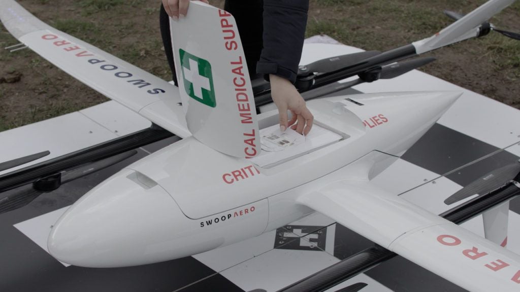 Swoop Aero drones to shuttle Mater Pathology samples