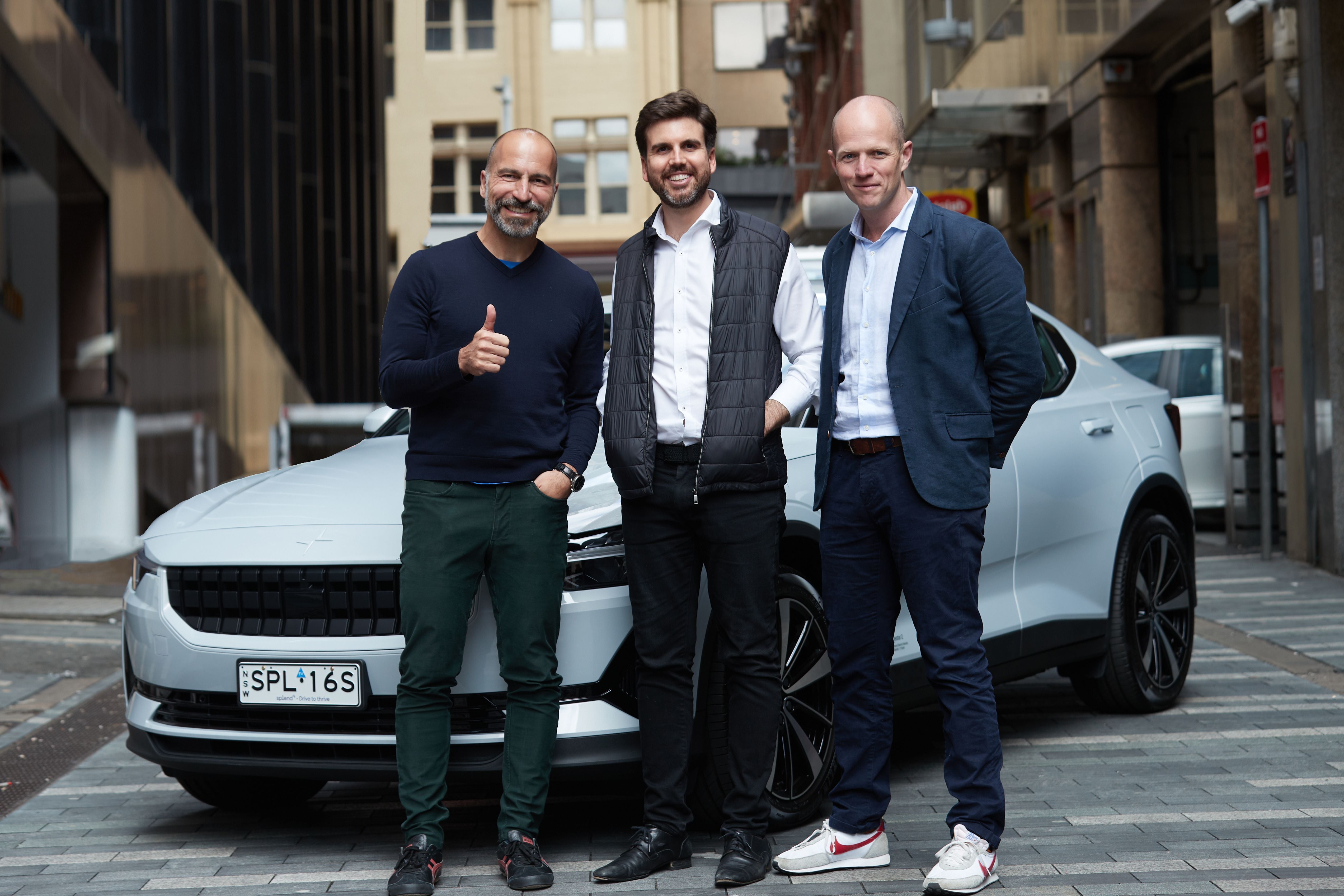 Splend backs Uber's net-zero mission by rolling out 500 new Polestar EVs in Sydney