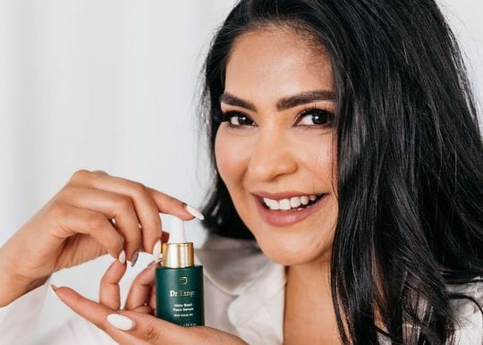 Dr Tanya Unni launches skincare venture following four years of R&D