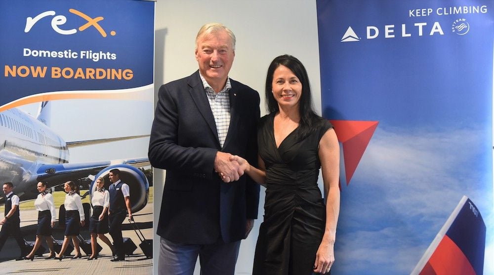 Rex secures interline partnership with US giant Delta Air Lines