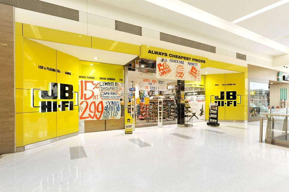 JB Hi-Fi posts record first half sales on the back of Black Friday, Boxing Day sales