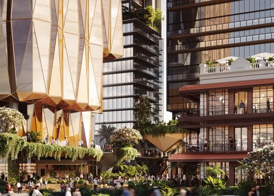 Trenert plans to take centre stage in Gabba’s Olympics precinct with $1.2b Station Square
