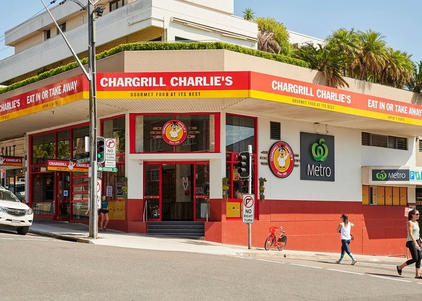 Chargrill Charlie's acquired by owner of Red Rooster, Oporto