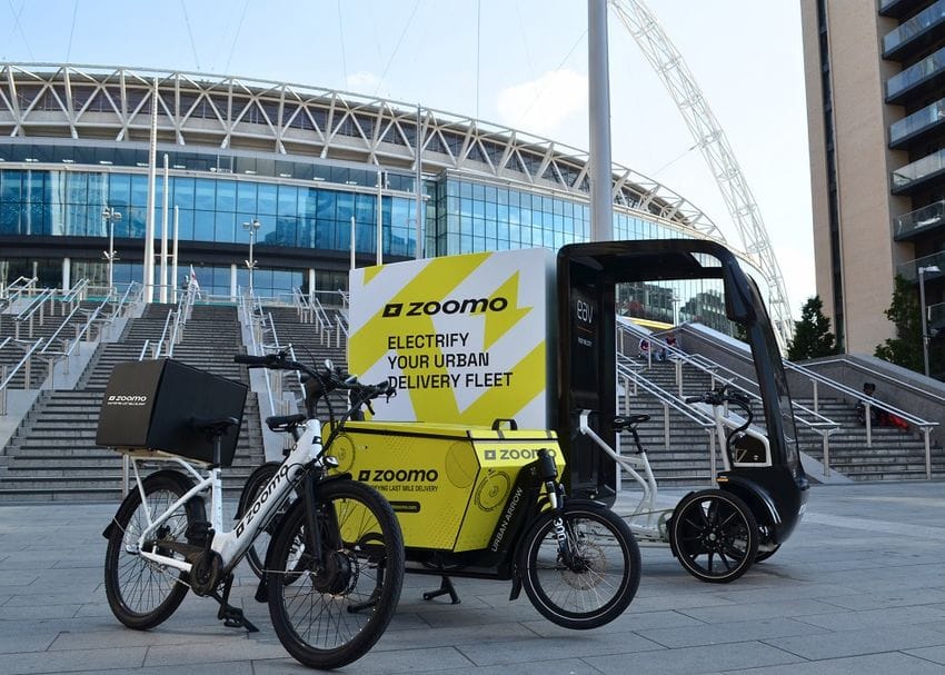 Zoomo partners with UK cargo e-bike company EAV