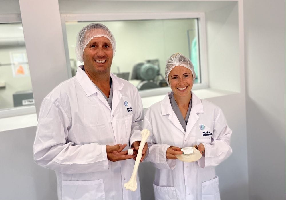 Broome startup Marine Biomedical opens high-tech facility to convert pearl shell into bone