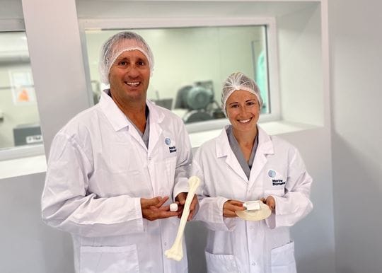 Broome startup Marine Biomedical opens high-tech facility to convert pearl shell into bone