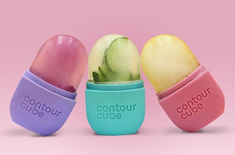 Contour Cube Ice Facial Tool Original Pink