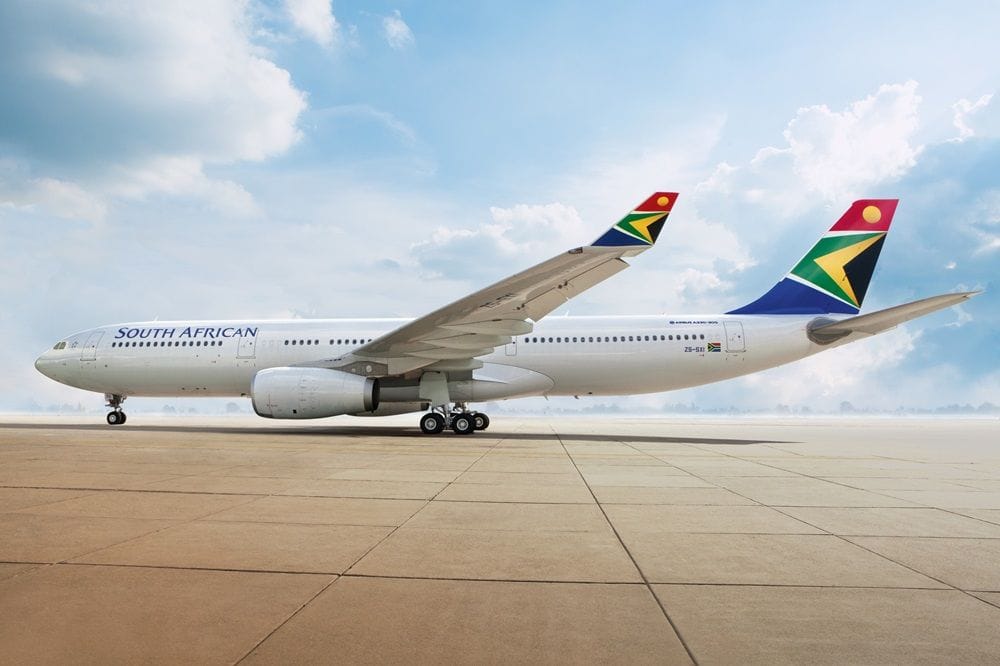 South African Airways returns to Perth Airport with direct Johannesburg service