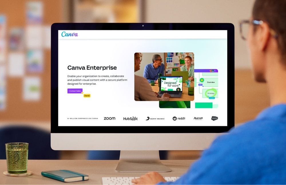 Enterprise roll-out "one of the biggest launches in Canva's history" as ARR hits $2.2b