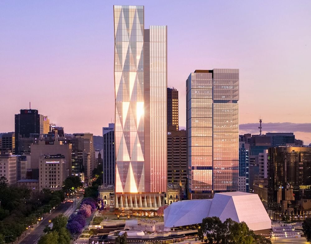 Walker Corporation to lodge development plans for Adelaide skyscraper