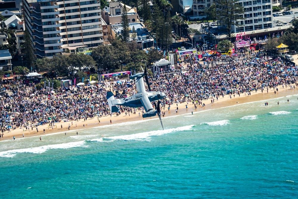 Pacific Airshow Gold Coast back bigger, faster, louder and bringing business to the beach in 2025