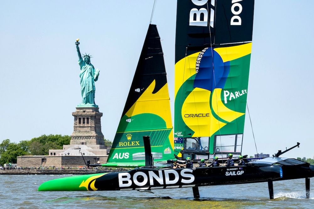 Hugh Jackman, Ryan Reynolds climb aboard as co-owners of Australian SailGP team