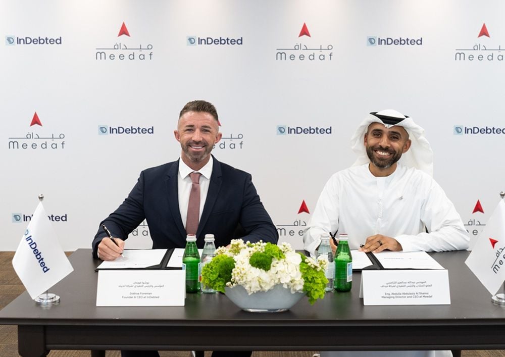 AI-powered fintech InDebted eyes Gulf region growth through partnership with UAE platform Meedaf