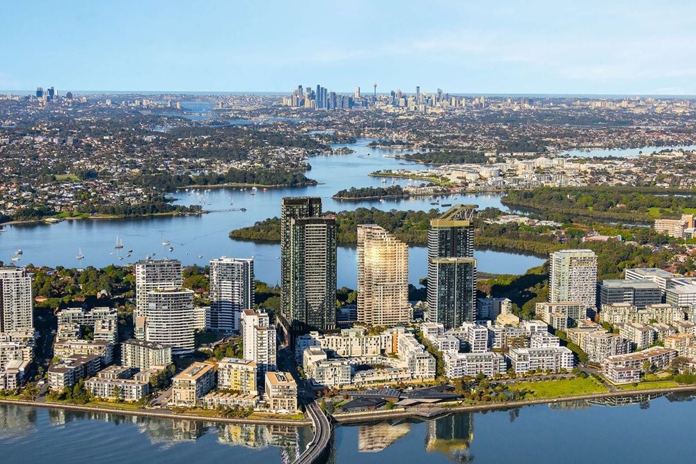Billbergia progresses final stage of its $3b Rhodes Central master plan with Cascade tower