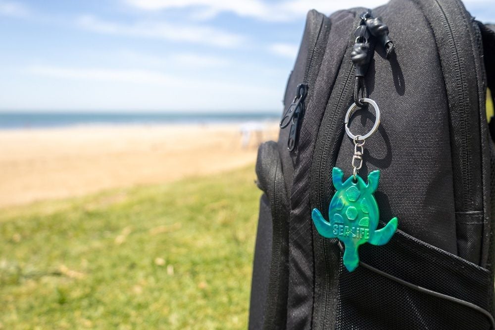 SEA LIFE Aquariums takes Torquay-based e3 Products’ sustainable ‘milk cap’ souvenirs to the world
