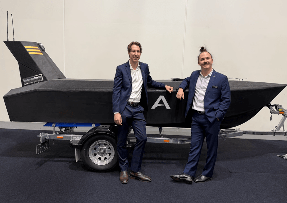 WA startup Hyperion Systems unveils southern hemisphere's first 3D-printed autonomous vessel