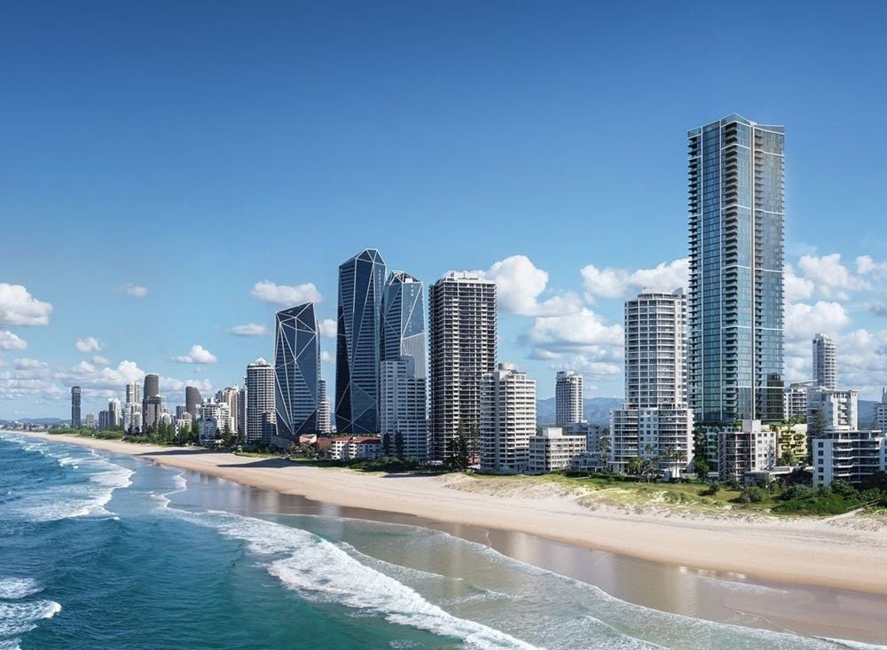 NAB backs Central Equity's $1 billion Palmera tower on Gold Coast as construction progresses