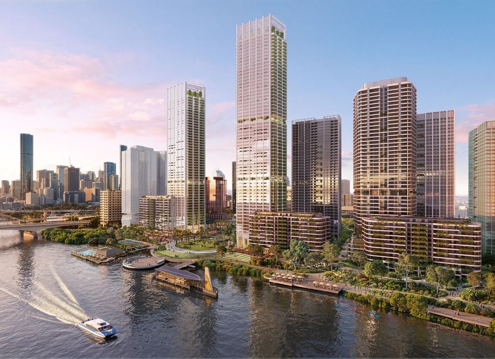 Lendlease to transform former Visy glass site into 4,000-home South Brisbane riverfront precinct