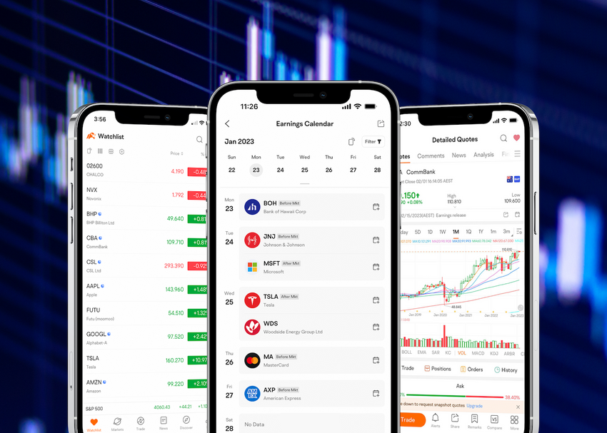 Make smarter investing decisions with an Earnings Calendar