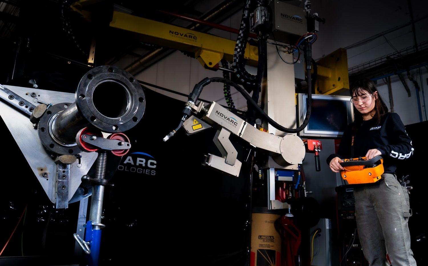 Novarc’s automated welding robot rises to the challenge of Australia's acute skilled labour shortages