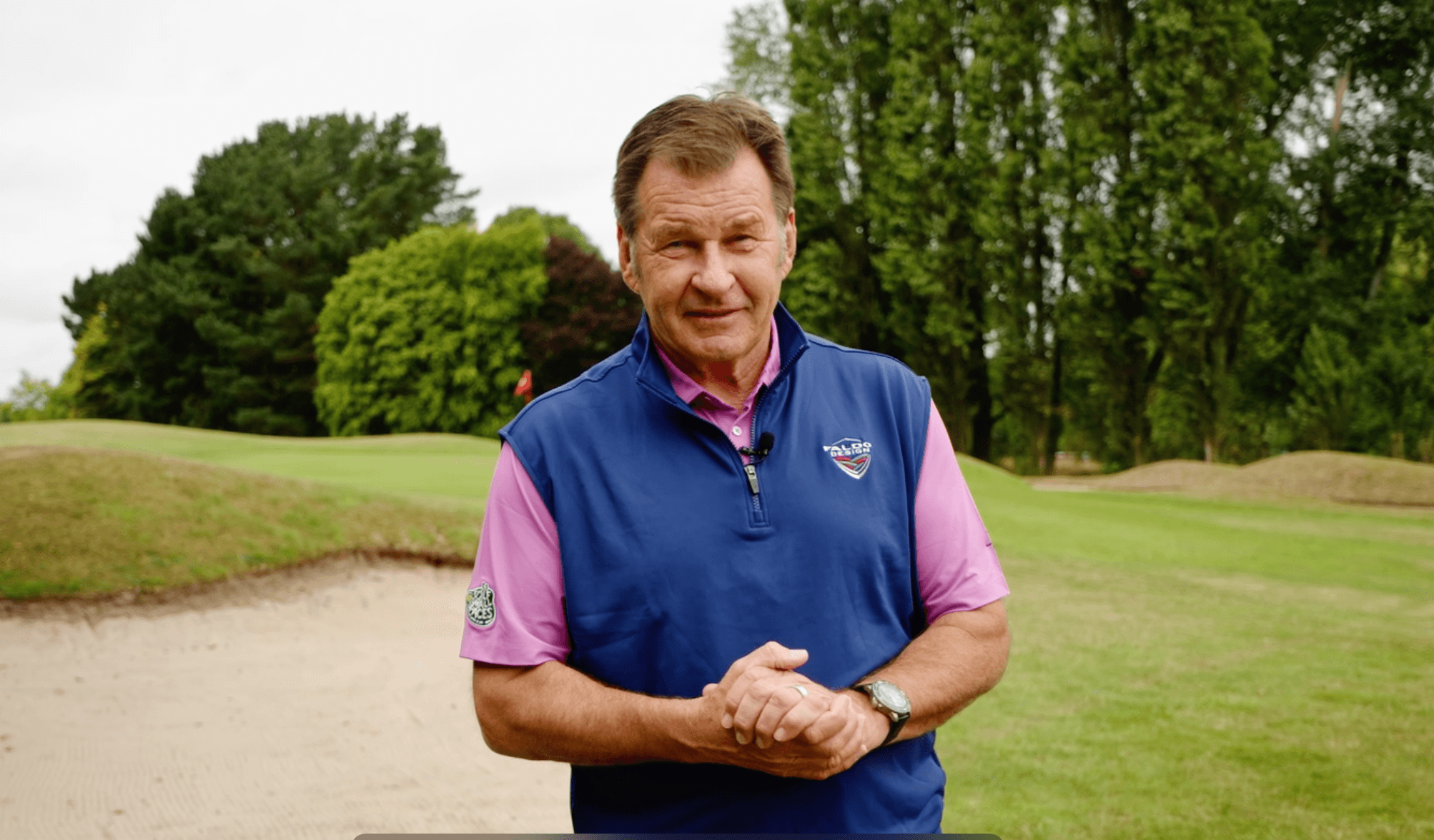 Golf legend Sir Nick Faldo signs on as global ambassador for Australian-founded GOLF.AI