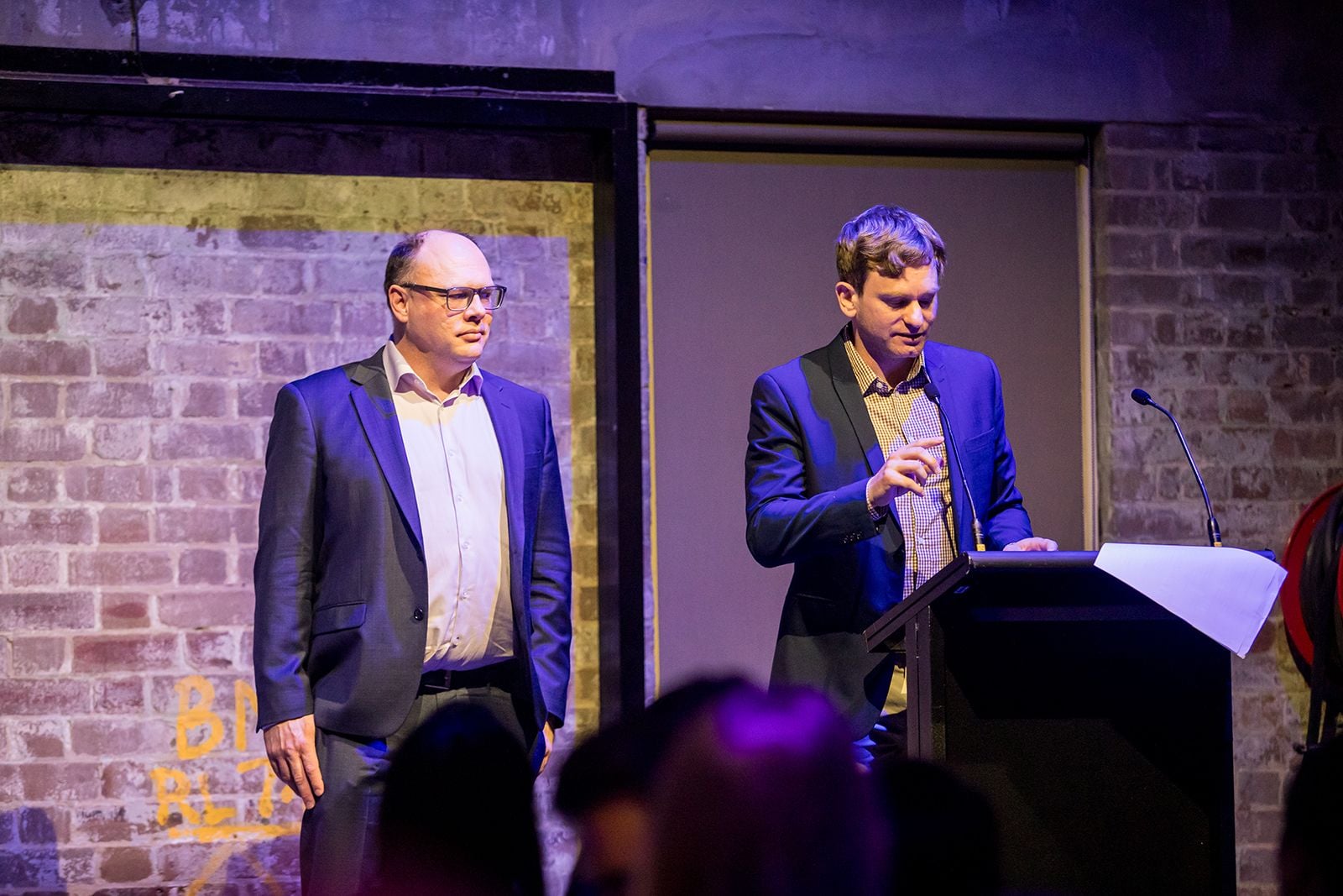 2025 Sydney Young Entrepreneur Awards Gala dinner Founders celebrating at the 2025 Sydney Young Entrepreneur Awards gala
