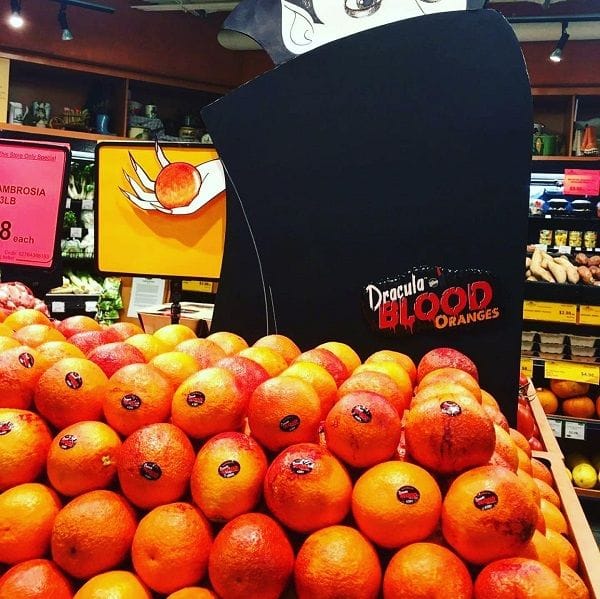 Pinnacle Fresh has been able to utilise the timing of its blood orange crop to cleverly promote the fruit during Halloween.